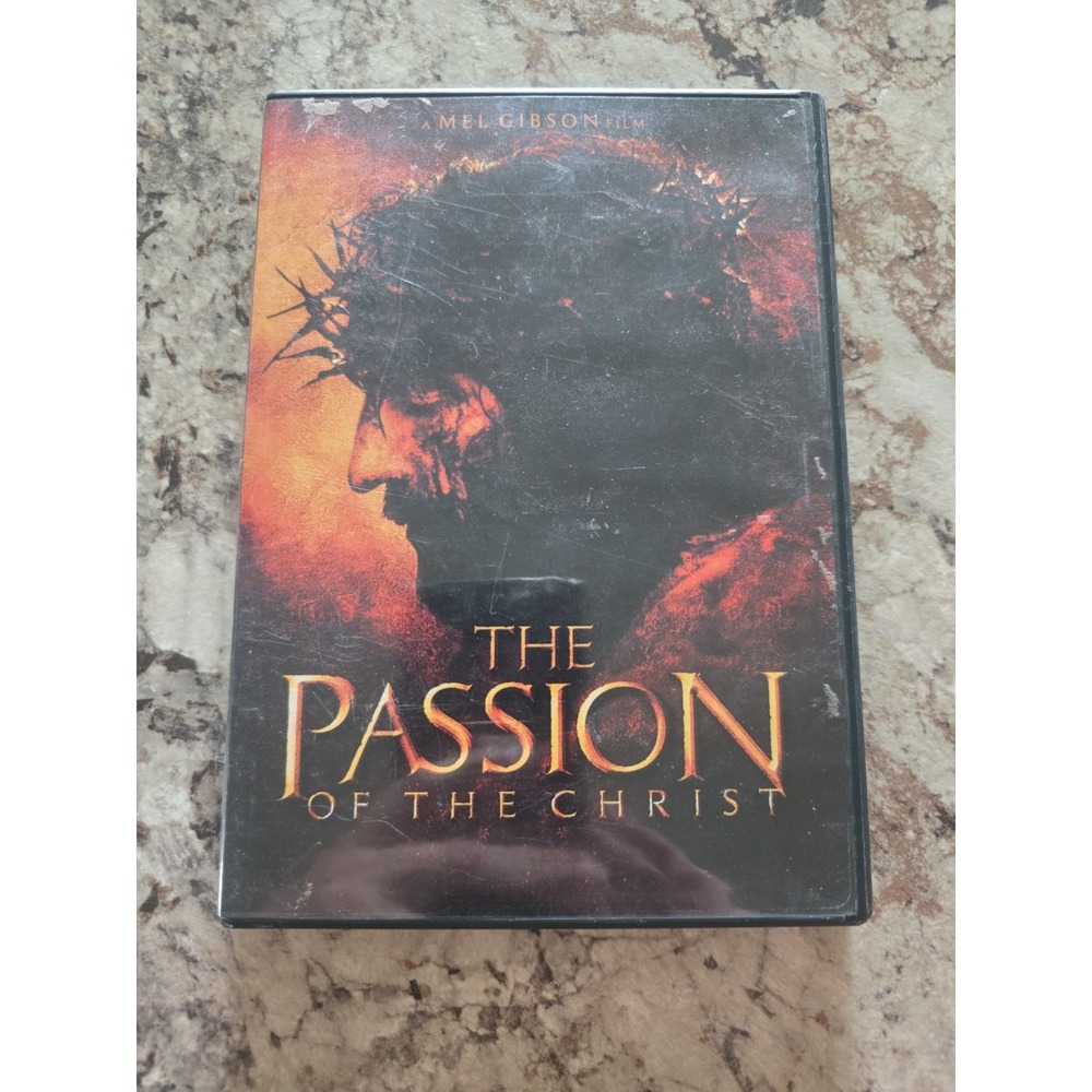 The Passion Of The Christ - Mel Gibson - Jim Caviezel - DVD Jesus God Acceptable